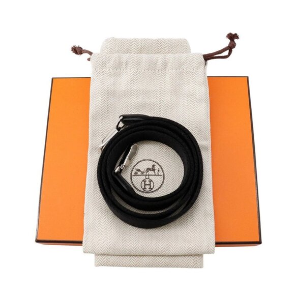 HERMES Evelyne Long Size TPM Taurillon Clemence Black - Picture 3 of 6